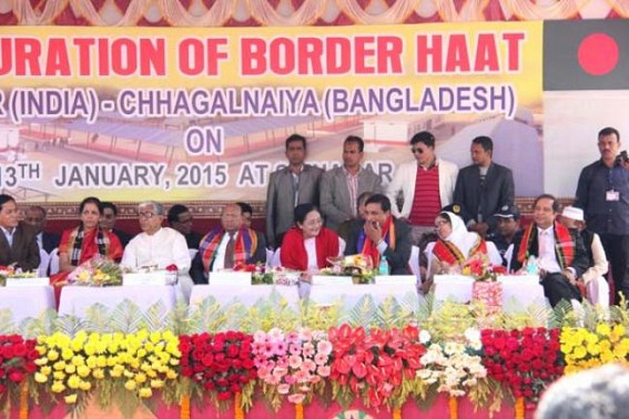 Export-Import Ratio of Tripura-Bangladesh trade faces lot incompatibilities in the consecutive years: Border Haat brings hope in business